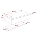 Ver imagem 4 de Bancada para Banheiro 80cm com Cuba Q39 e Prateleira 805w Metrópole