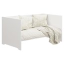 Ver imagem 7 de Berço Americano Evolution 4 em 1 e Cômoda Zaki Branco Acetinado - Reller