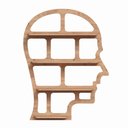 Ver imagem 1 de Estante Human Madeirado