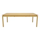 Ver imagem 1 de Mesa de Jantar de Madeira Taeda Zelda 220cm Natural/Voss - Gran Belo