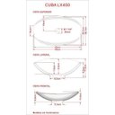 Ver imagem 5 de Bancada para Banheiro 80cm com Cuba Canoa L45 e Prateleira 805W Metrópole Marrom/Nogal
