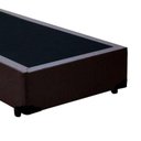 Ver imagem 3 de Cama Box Solteiro Solteirão Sintético Estrutura em Madeira Marrom Homequeen