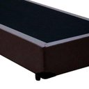 Ver imagem 2 de Cama Box Solteiro Solteirão Sintético Estrutura em Madeira Marrom Homequeen