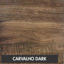 Ver imagem 7 de Bancada para Banheiro 80cm com Cuba Canoa L45 e Prateleira 805W Metrópole Marrom/Carvalho Dark