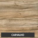 Ver imagem 7 de Bancada para Banheiro 80cm com Cuba Canoa L45 e Prateleira 805W Metrópole Marrom/Carvalho