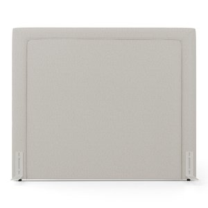 Cabeceira Cama Box Casal Padrão Alba 140cm com Frame Linho Bege - Desk Design