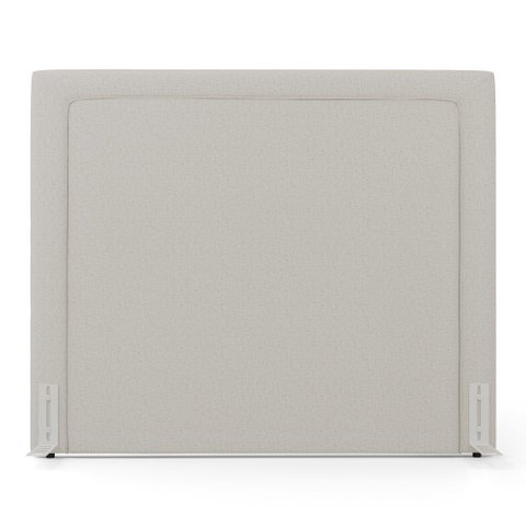 Cabeceira Cama Box Casal Padrão Alba 140cm com Frame Linho Bege - Desk Design