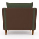 Ver imagem 5 de Kit 2 Poltronas Aviv para Sala Escritório Recepção Linho Premium Easy Clean Corino Premium Luxo