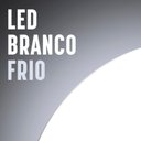 Ver imagem 4 de Espelho Orgânico de Parede com Led Frio Pílula 55x75cm para Sala Quarto Banheiro