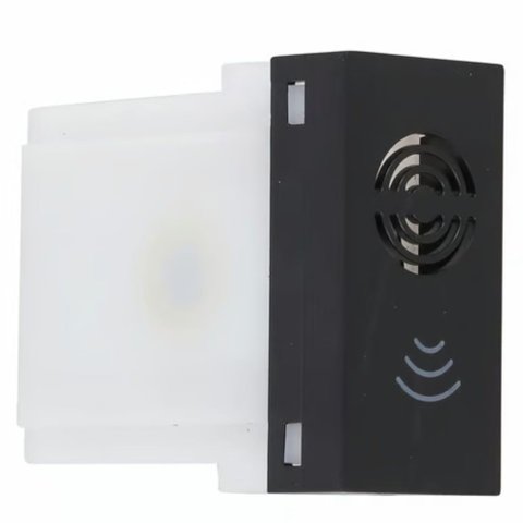 Campainha Cigarra Bilvolt Habitat Black - 02140810 - Fame Modulo Cigarra Bilvolt Habitat Black - 021