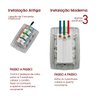 Kit 4 Tomada Tripla Monobloco 20a 2p+t 250v Ilumi Cor:branco - 3