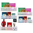 Ver imagem 1 de Combo 5 Prateleiras Para Quarto infantil Nicho De Parede Porta Livro 55cm