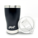 Ver imagem 2 de Copo Térmico Aço Inox Parede Dupla e Isolamento a Vácuo com Tampa 473 Ml Oba Térmic