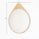 Ver imagem 3 de Espelho Gota 50 Cm