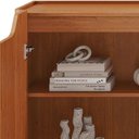 Ver mais imagens de Buffet Aparador 100%MDF 4 Portas Pés em Madeira Maciça 180cm Grécia