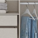 Ver imagem 7 de Guarda-Roupa Solteiro 1 Espelho 3 Portas de Correr Silver Henn