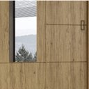 Ver imagem 5 de Guarda-Roupa Solteiro 1 Espelho 3 Portas de Correr Silver Henn