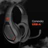 Thunder Light Headset Gamer com Rgb Microfone Cor Preta Geonav - 5