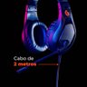 Thunder Light Headset Gamer com Rgb Microfone Cor Preta Geonav - 2