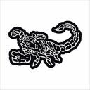 Ver imagem 2 de Tapete Capacho Escorpião Grande, no Formato.