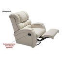 Ver imagem 5 de Poltrona de Amamentação Balanço Giro Couro Ecológico Imperial  