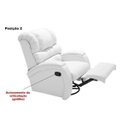 Ver imagem 7 de Poltrona de Amamentação Balanço Giro Couro Ecológico Imperial