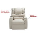 Ver imagem 4 de Poltrona de Amamentação Motorizada Couro Ecológico