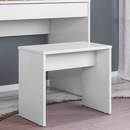 Banqueta Para Quarto Ideal D02 Branco - Mpozenato - 2