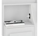 Ver imagem 5 de Cabeceira Síria Extensiva para Cama Box Casal/queen/king - 3 Cores:branco