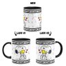 Caneca Estilo Snoopy em Cerâmica Colorida 325ml - 3