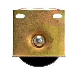 Kit com 4 Rodizio Placa L Roda Anti Risco para Móveis Bicama - 6