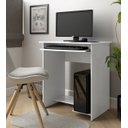 Ver imagem 2 de Escrivaninha Mesa Computador Office Compacta Pratica - Ej Moveis:branco