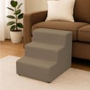 Ver imagem 1 de Escada Escadinha para Pet 3 Degraus com Osso Cor Capuccino