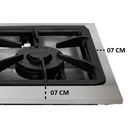 Ver imagem 4 de Fogão Serv Kenok 4 Bocas 2 Duplas com Bifeteira Baixa Pressão Fbse4b.838