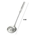 Ver imagem 3 de Concha Feijão Profissional Inox Soldada 51x13cm Frg0245 Frigopro