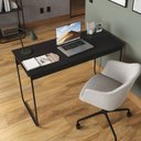 Ver imagem 1 de Mesa Escrivaninha Criare 120 Cm Preto - Art Panta