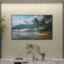 Ver imagem 7 de Painel para TV Ripado Majestade 230 Off White - Gelius