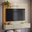 Ver imagem 5 de Painel para TV Astral 65" 153,5cm MDP com 3 Portas Amadeirado Madetec Móveis