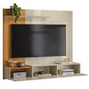 Ver imagem 3 de Painel para TV Astral 65" 153,5cm MDP com 3 Portas Amadeirado Madetec Móveis