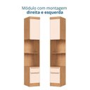 Ver imagem 5 de Guarda-Roupa Modulado 6 Peças Infinity Rosa/Cedro/Blush