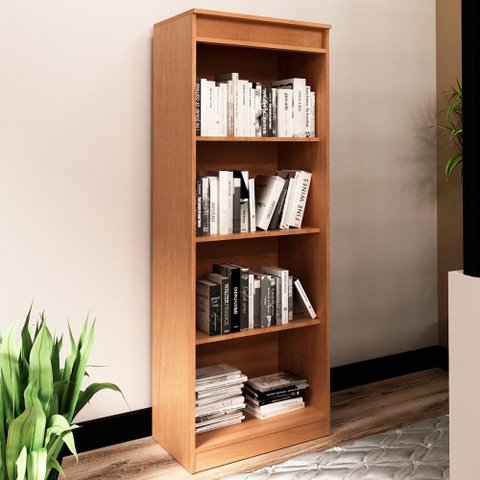Estante Organizadora para Escritório 60cm Me4150 Tecno Mobili - Amêndoa