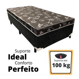 Cama Box Solteiro Conjugado Ortopédico Sonos 88x188x53 - 3