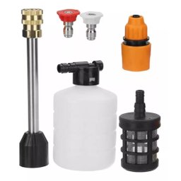 Lavadora Portátil Alta Pressão com 2 Bateria Recarregáveis - 4
