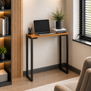 Ver imagem 5 de Aparador Estilo Industrial Slim 75x70 Mesa Decorativa Cantinho do Café Preto Nature