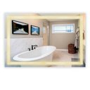 Ver imagem 2 de Espelho jateado iluminado com led quente 50x70cm Woodglass 50x70 jato quente