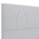Ver imagem 7 de Cabeceira Cama Box Quenn 160 cm Aurora W01 Bouclê Cinza - Lyam Decor