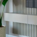 Ver imagem 4 de Home Ripado Flow 2.8 Led Gianduia com Off White - Imcal Móveis