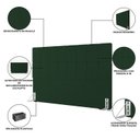 Ver imagem 7 de Cabeceira King 192cm Bouclé Estofada Design Moderno para Quarto Linea