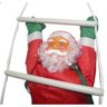 Kit 5 Papai Noel Na Escada Natal Escalador Enfeite Natalino - 4