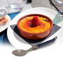 Ver imagem 3 de Conjunto de 6 COLHERES SOBREMESA Laguiole LA TOUR Luxo com bandeja de madeira- azul